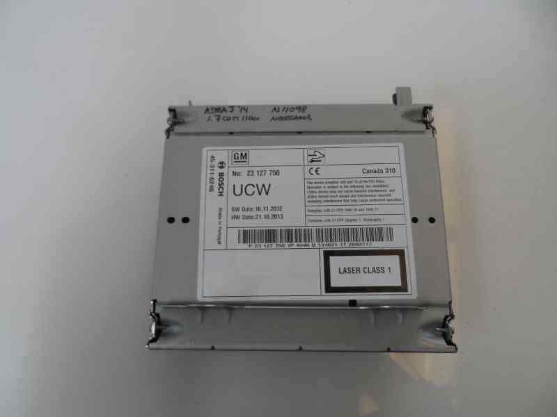 SISTEMA AUDIO RADIO CD OPEL ASTRA 1.7 CDTI MT 110CV