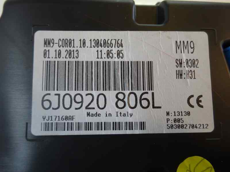 CUADRO INSTRUMENTOS SEAT IBIZA 1.6 TDI MT 90CV