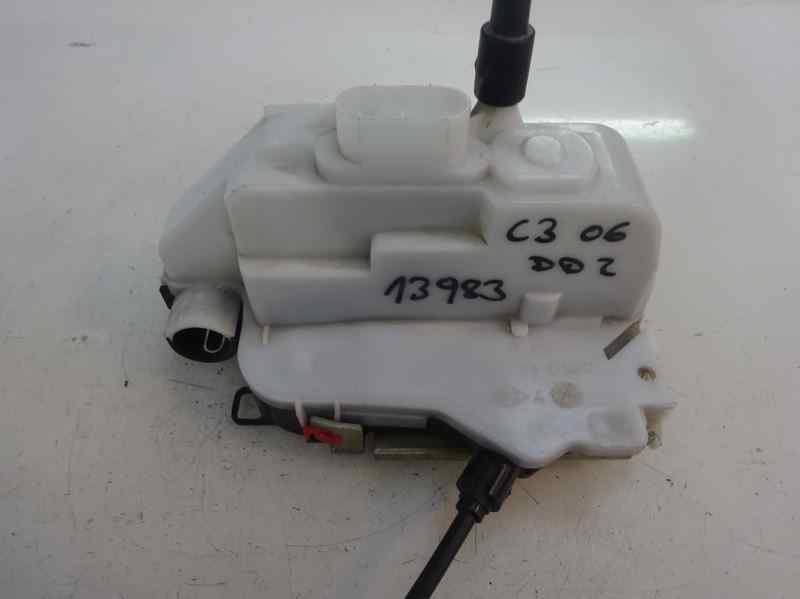 CERRADURA PUERTA DELANTERA DERECHA CITROEN C3 1.4 HDI MT 70CV