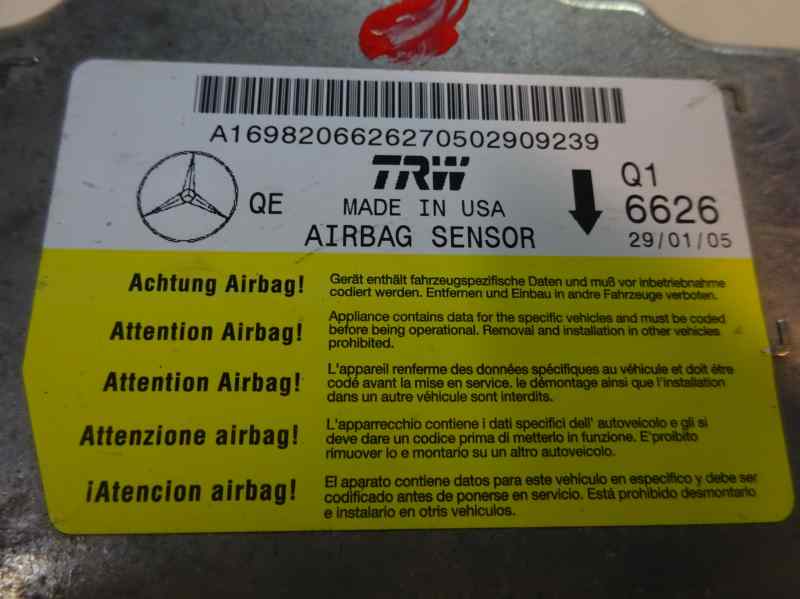 CENTRALITA AIRBAG MERCEDES BENZ CLASE A 2.0 A 180 CDI MT 109CV