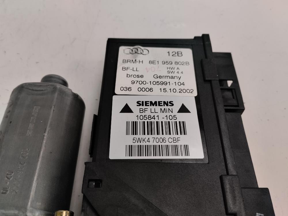 MOTOR ELEVALUNAS DELANTERO DERECHO AUDI A4 1.9 TDI 6MT 130CV