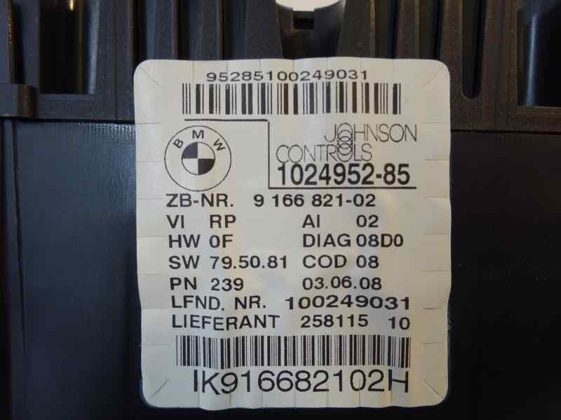CUADRO INSTRUMENTOS BMW SERIE 1 2008 2.0 118D MT 143CV