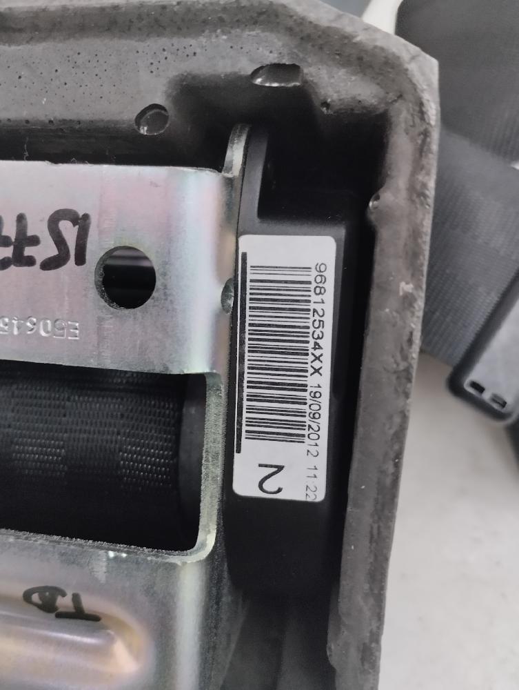 CINTURON SEGURIDAD TRASERO DERECHO PEUGEOT 308 1.6 HDI MT 112CV