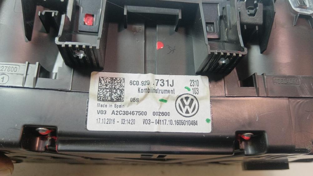 CUADRO INSTRUMENTOS VOLKSWAGEN POLO 1.4 MT 75CV | 55KW