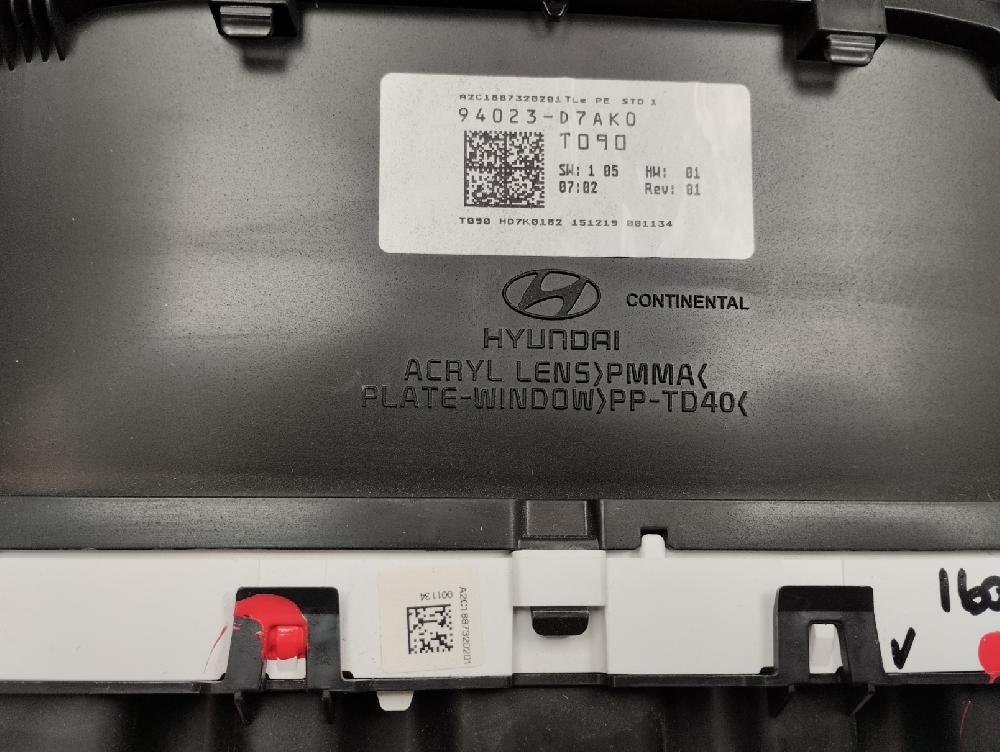 CUADRO INSTRUMENTOS HYUNDAI TUCSON 1.6 MT 132CV