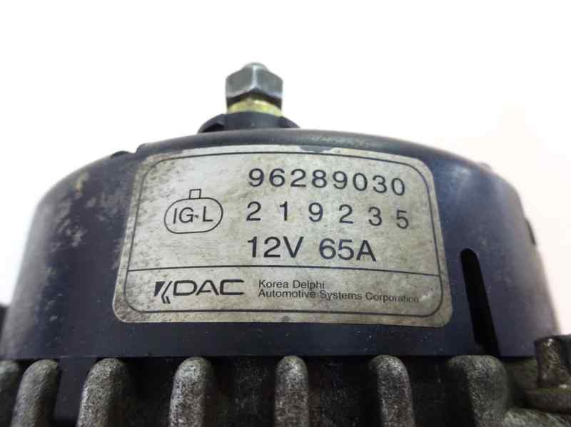 ALTERNADOR CHEVROLET MATIZ 1.0 MT 65CV