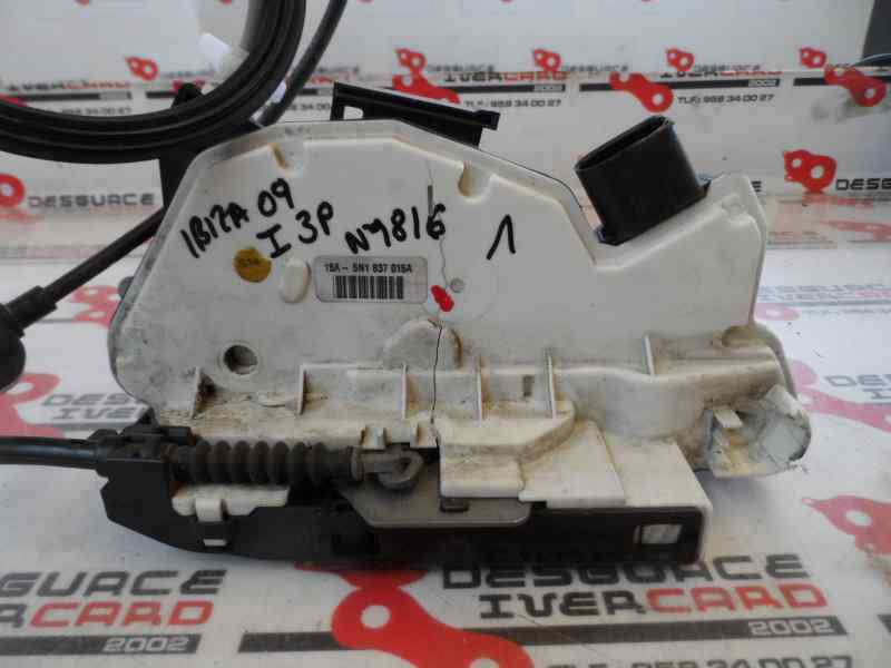 CERRADURA PUERTA DELANTERA IZQUIERDA SEAT IBIZA 1.4 TDI MT 80CV