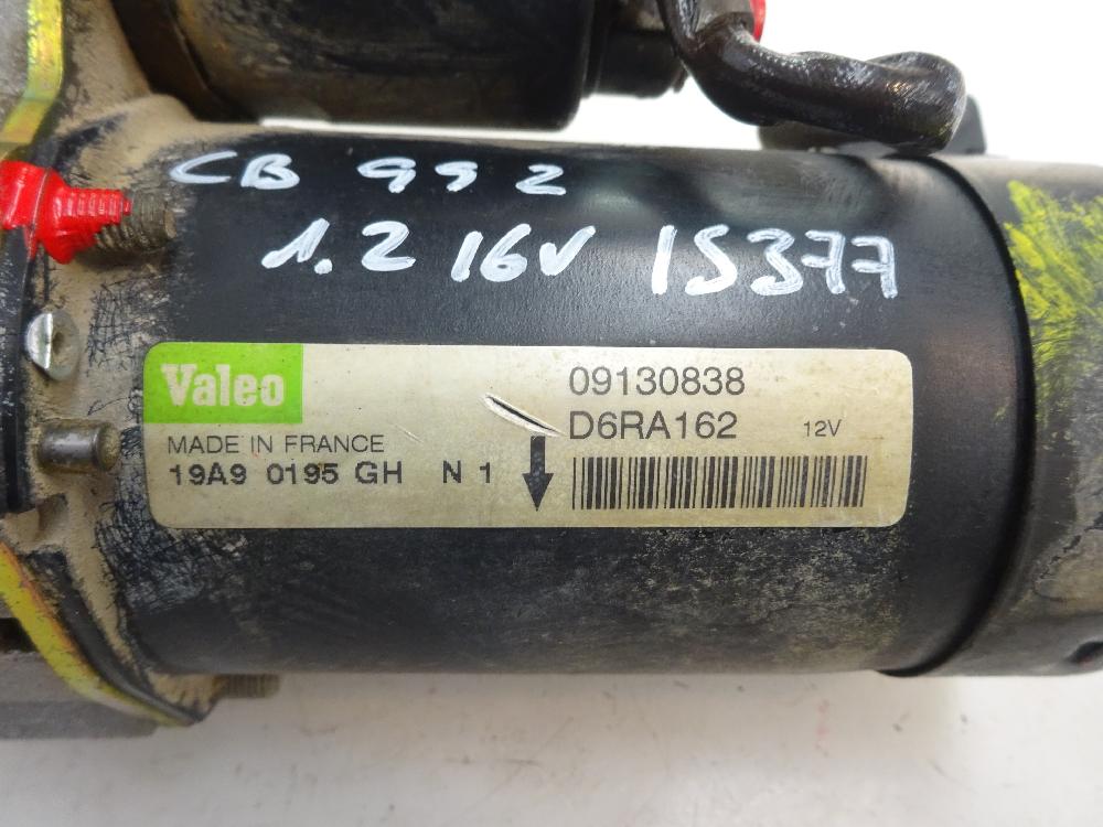MOTOR ARRANQUE OPEL CORSA 1999 1.2 MT 65CV