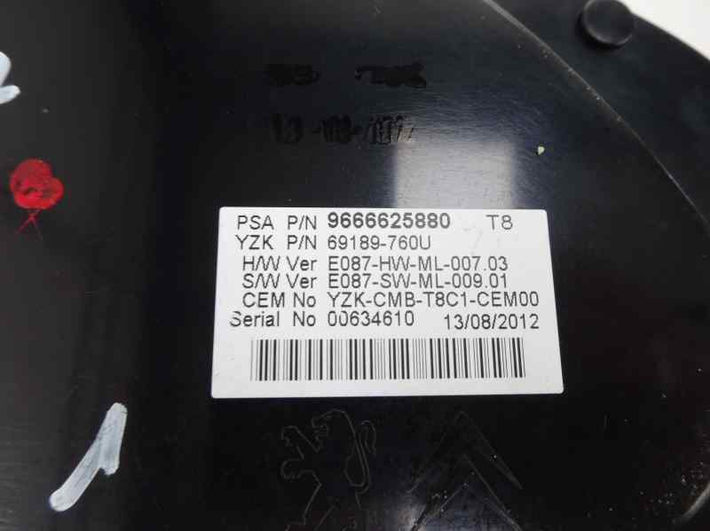 CUADRO INSTRUMENTOS PEUGEOT 3008 1.6 HDI MT 110CV