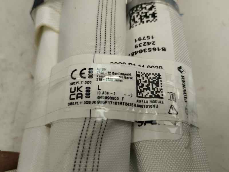 AIRBAG CORTINA DELANTERO IZQUIERDO RENAULT CAPTUR 1.0 MT 100CV | 74KW