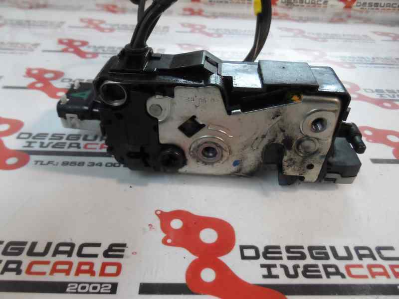 CERRADURA PUERTA TRASERA IZQUIERDA PEUGEOT 207 1.6 HDI MT 90CV