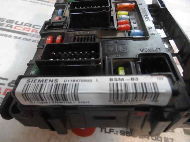 CAJA RELES FUSIBLES CITROEN XSARA PICASSO 1.6 MT 90CV | 66KW