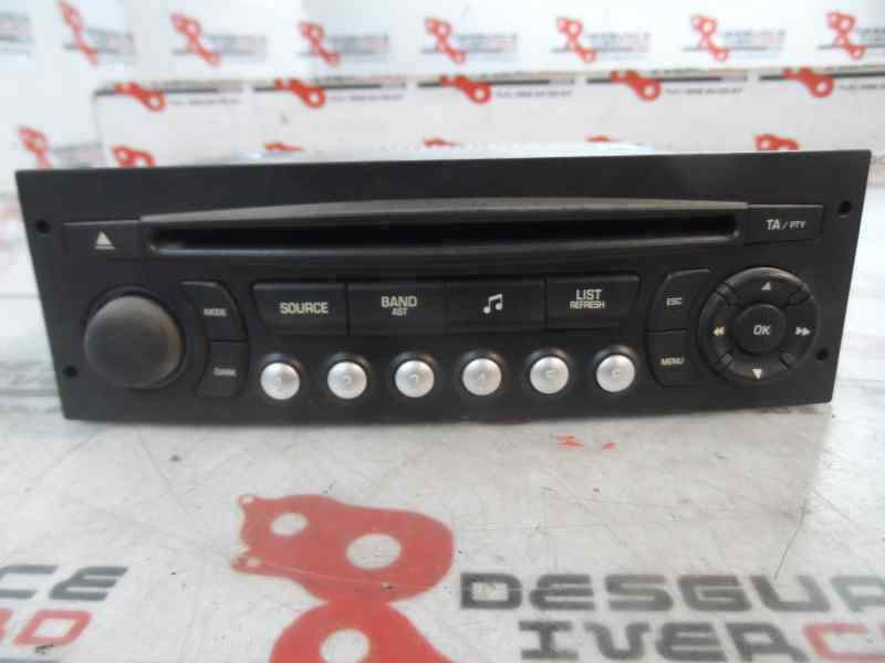 SISTEMA AUDIO RADIO CD PEUGEOT EXPERT 1 6 HDI 5MT L1 2495KG 90CV | 66KW