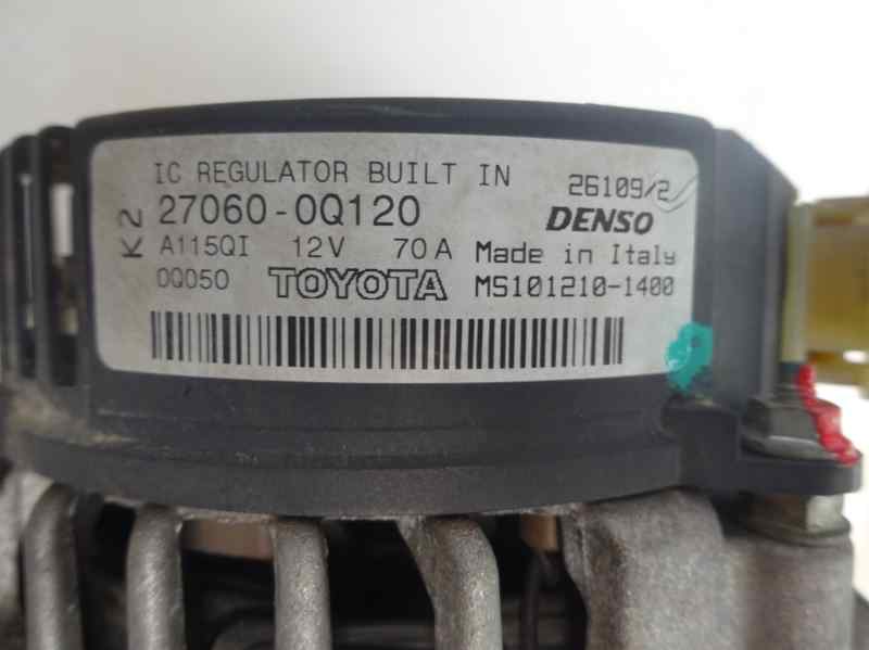ALTERNADOR PEUGEOT 107 1.0 MT 68CV | 50KW