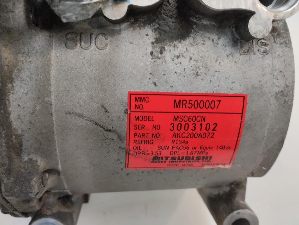 COMPRESOR AIRE ACONDICIONADO MITSUBISHI CARISMA 1.6 MT 99CV | 73KW