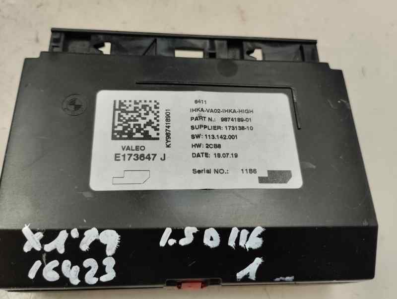 MODULO ELECTRONICO BMW X1 1.5 16D SDRIVE MT 116CV