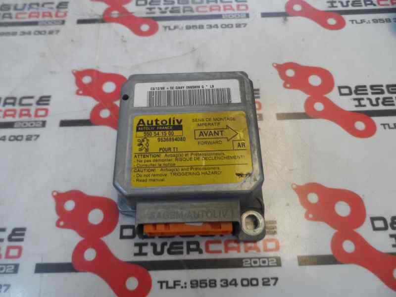 CENTRALITA AIRBAG PEUGEOT 206 1999 1.9 D MT 70CV