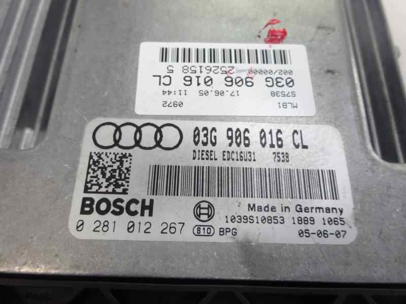 CENTRALITA MOTOR UCE AUDI A4 2005 2.0 TDI MT 140CV | 103KW