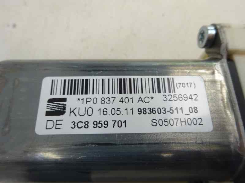 MOTOR ELEVALUNAS DELANTERO IZQUIERDO SEAT LEON 1.6 MT 102CV | 75KW
