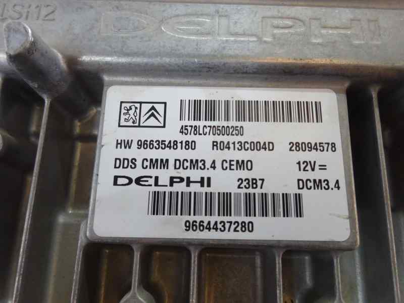 CENTRALITA MOTOR UCE PEUGEOT 307 2.0 HDI MT 136CV