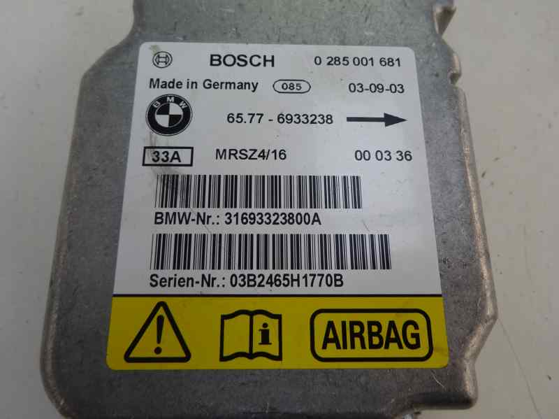 CENTRALITA AIRBAG BMW SERIE 3 2.0 320D MT 136CV