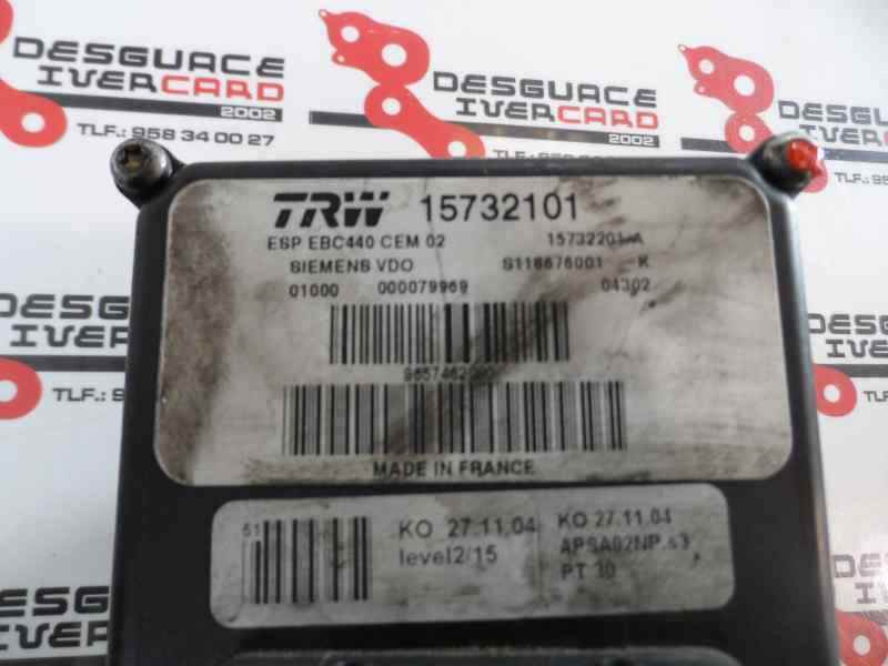 ABS PEUGEOT 407 2.0 HDI MT 136CV