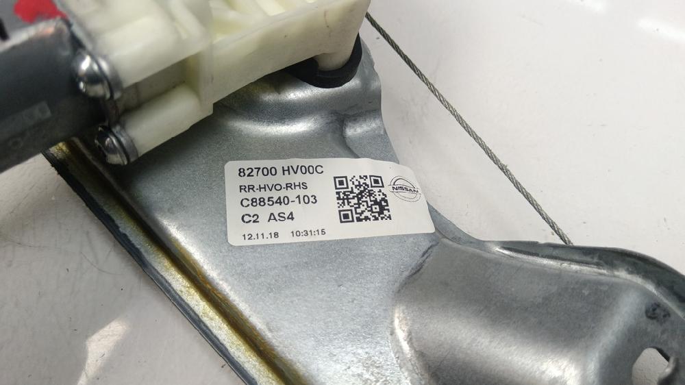 ELEVALUNAS TRASERO DERECHO NISSAN QASHQAI 1.3 MT 140CV