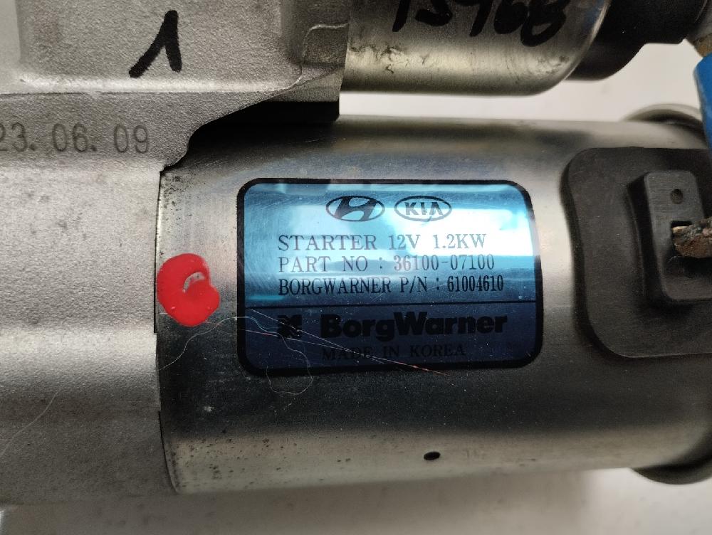 MOTOR ARRANQUE HYUNDAI BAYON 1.2 MT 84CV | 62KW
