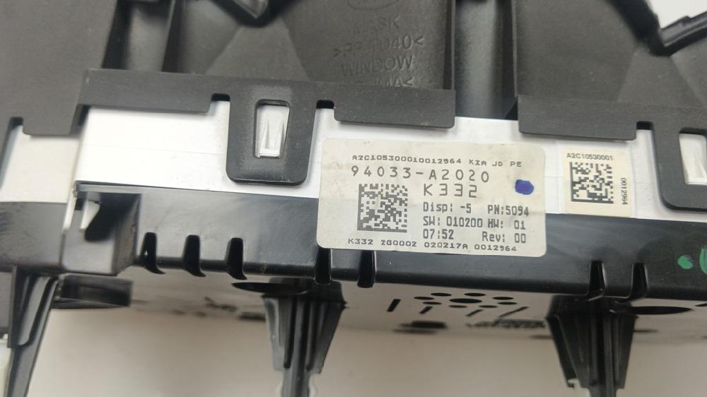 CUADRO INSTRUMENTOS KIA CEED 1.4 MT 90CV | 66KW