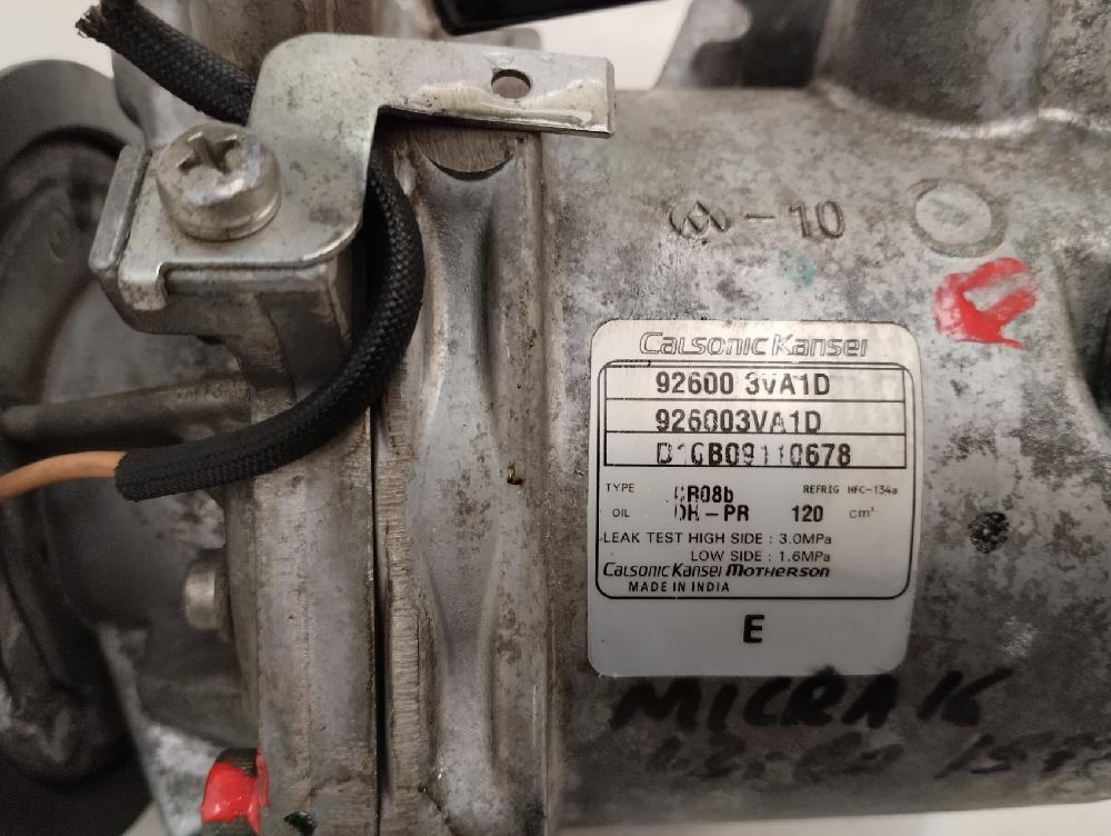 COMPRESOR AIRE ACONDICIONADO NISSAN MICRA 1.2 MT 80CV