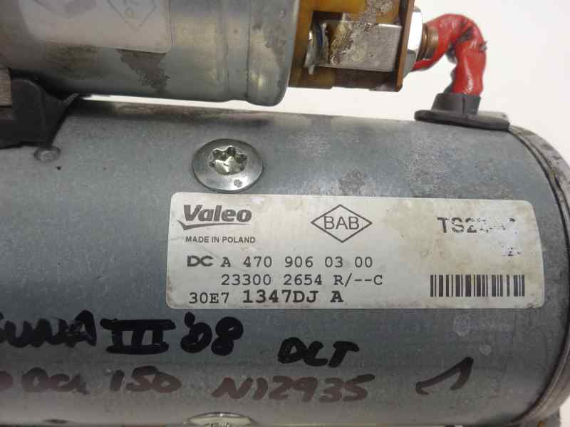 MOTOR ARRANQUE RENAULT LAGUNA 2.0 DCI MT 150CV