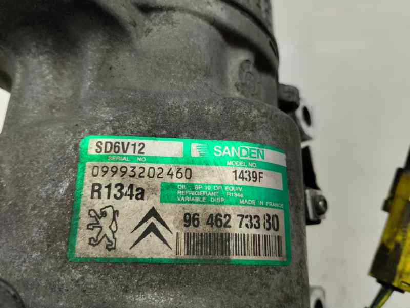 COMPRESOR AIRE ACONDICIONADO CITROEN C3 1.4 HDI MT 70CV