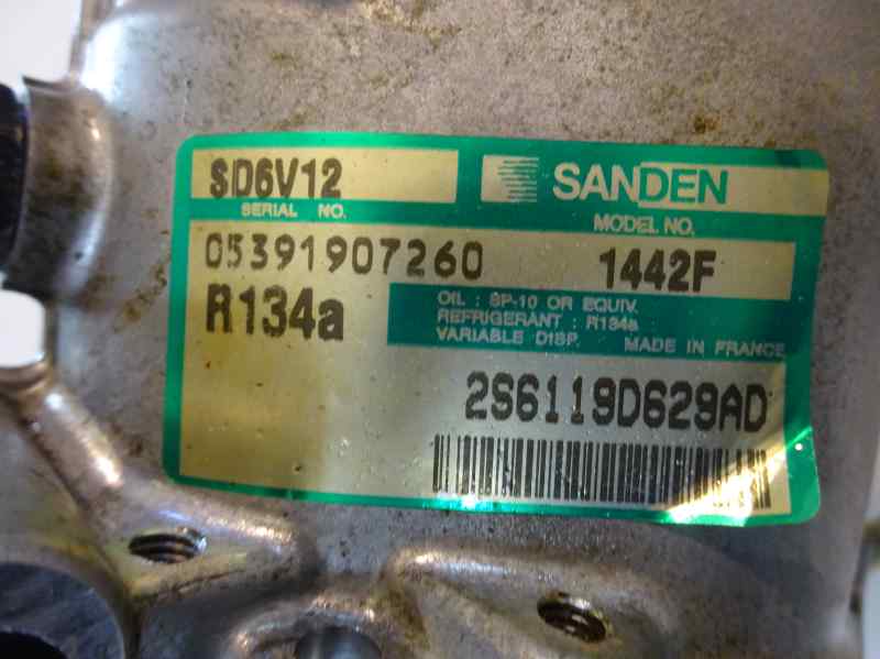 COMPRESOR AIRE ACONDICIONADO FORD FUSION 1.4 TDCI MT 68CV | 50KW