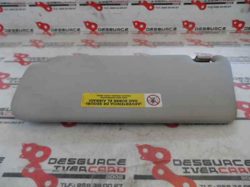 PARASOL DERECHO MERCEDES BENZ CLASE A 2003 1.7 A 170 CDI L MT 95CV