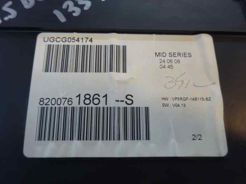 CUADRO INSTRUMENTOS RENAULT CLIO 1.5 DCI MT 86CV