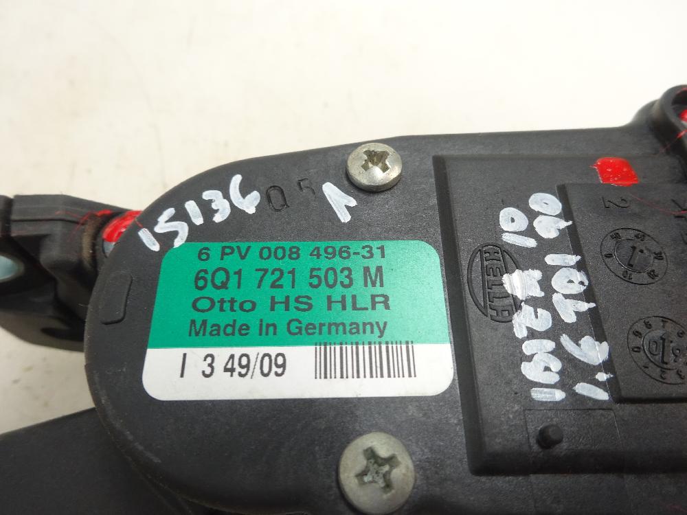 POTENCIOMETRO PEDAL SEAT IBIZA 1.6 TDI MT 90CV