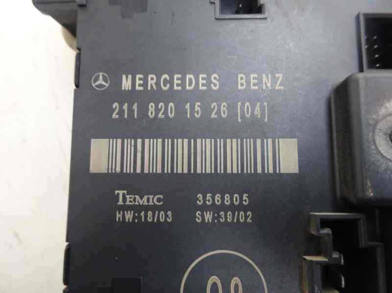 MODULO CONFORT MERCEDES BENZ CLASE E 3.2 320 CDI 5G-TRONIC 204CV