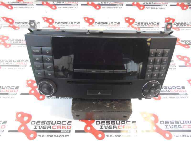 SISTEMA AUDIO RADIO CD MERCEDES BENZ CLASE C 2005 2.2 MT 150CV | 110KW