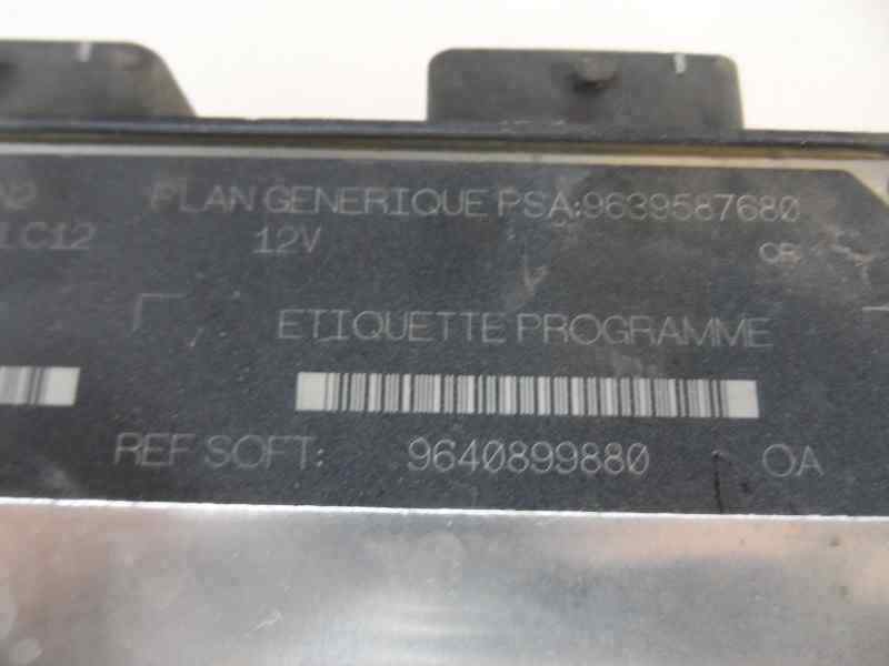 CENTRALITA MOTOR UCE PEUGEOT 206 2001 1.9 D MT 70CV
