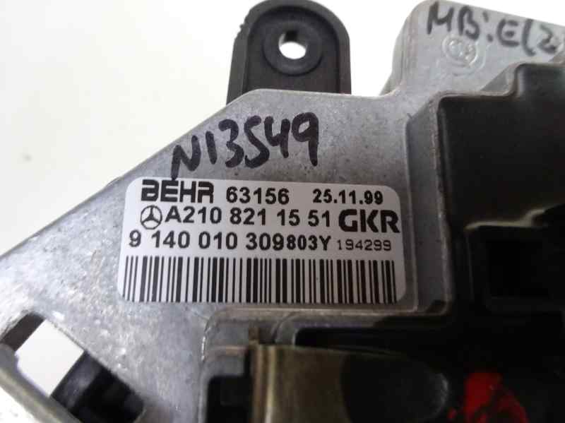 MOTOR CALEFACCION MERCEDES BENZ CLASE E 2.7 270 CDI 5G-TRONIC 170CV