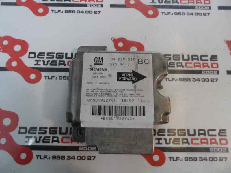 CENTRALITA AIRBAG OPEL ASTRA 1.7 TD MT 68CV | 50KW