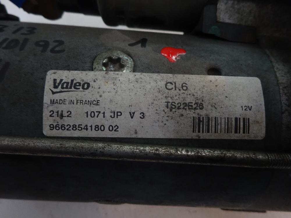 MOTOR ARRANQUE CITROEN C3 1.6 HDI MT 92CV