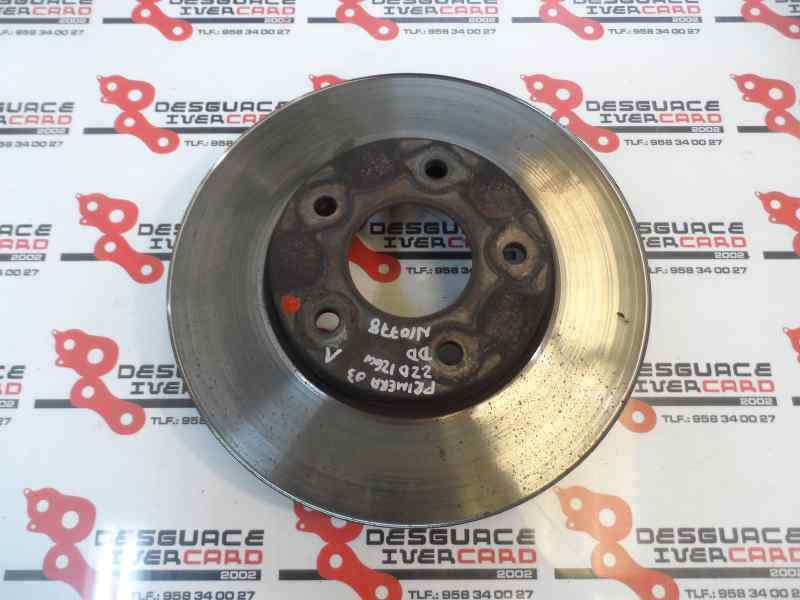 DISCO FRENO DELANTERO NISSAN PRIMERA 2003 2.2 DTI MT 126CV | 93KW