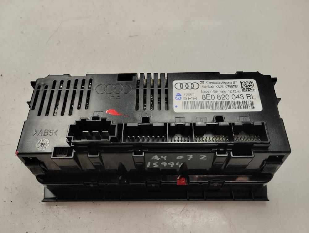 MANDO CLIMATIZADOR AUDI A4 2007 2.0 MT 131CV