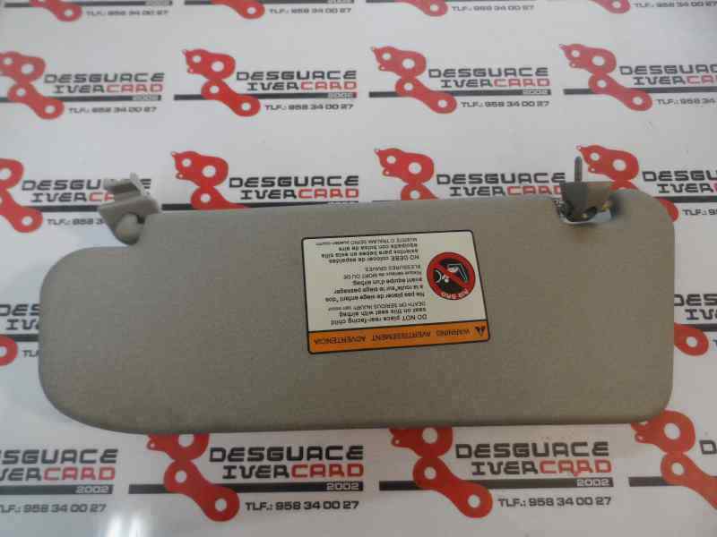 PARASOL DERECHO CHEVROLET AVEO 1.4 MT 101CV | 74KW