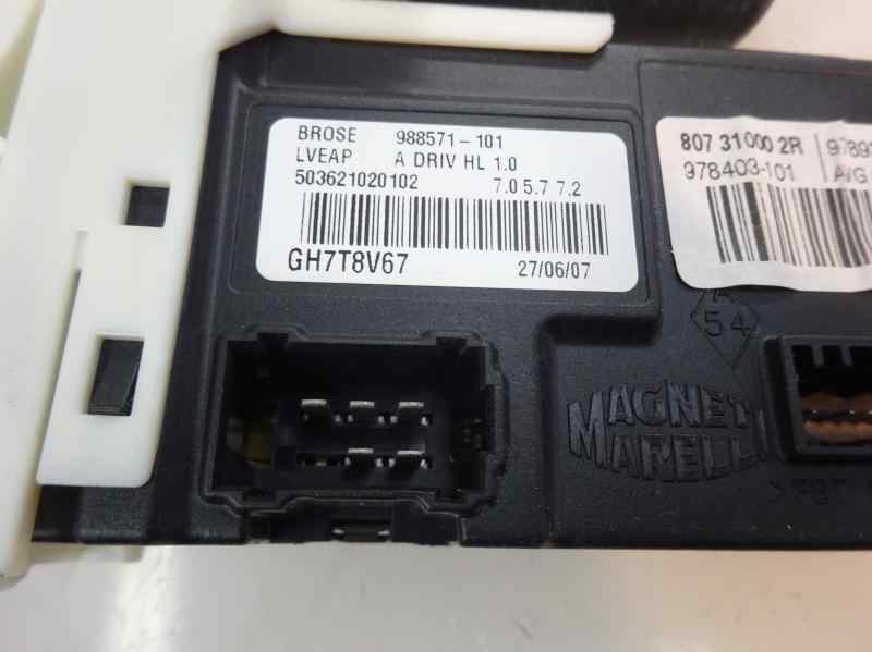 MOTOR ELEVALUNAS DELANTERO IZQUIERDO RENAULT LAGUNA 1.5 DCI MT 110CV