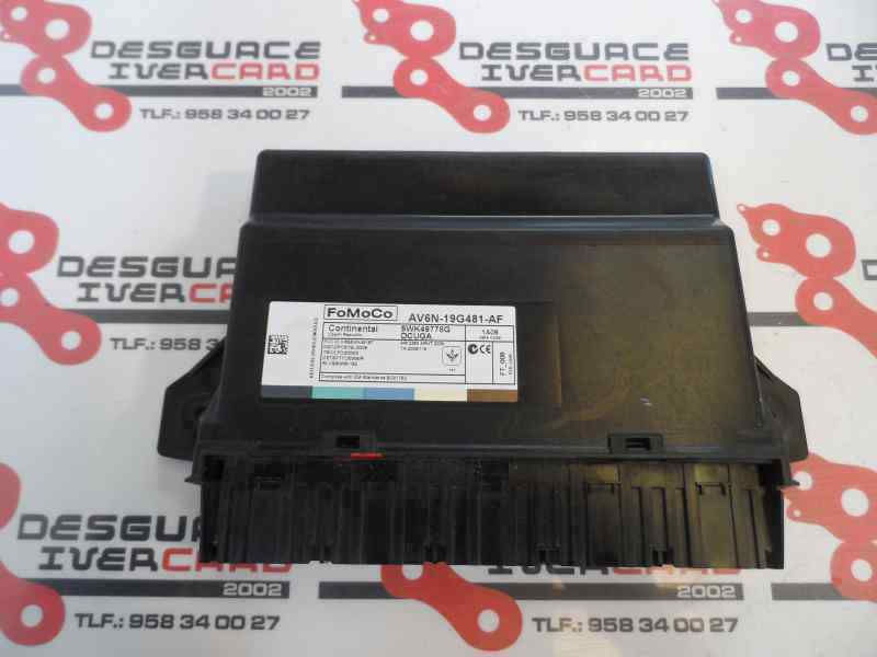 MODULO CONFORT FORD FOCUS 1.6 TDCI MT 115CV