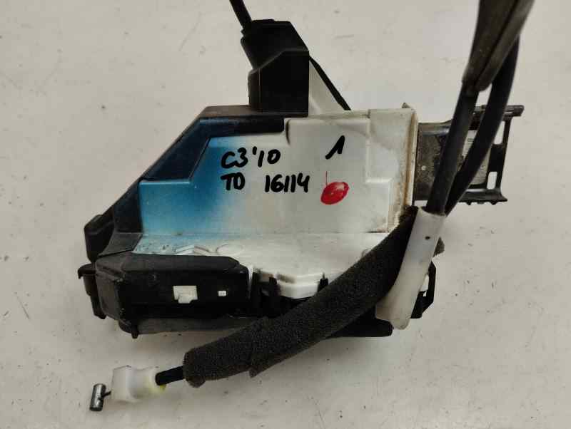 CERRADURA PUERTA TRASERA DERECHA CITROEN C3 1.1 MT 60CV