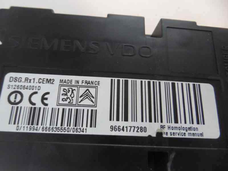 MODULO ELECTRONICO CITROEN C5 2.0 HDI MT 136CV