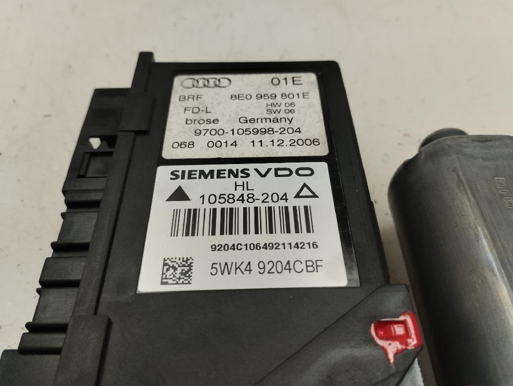 MOTOR ELEVALUNAS TRASERO IZQUIERDO AUDI A4 2007 2.0 MT 131CV